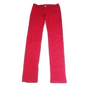 Celebrity Pink Womens Skinny Jeans Twill Low-Rise Size 1 Pink Stretch CJ5820F57